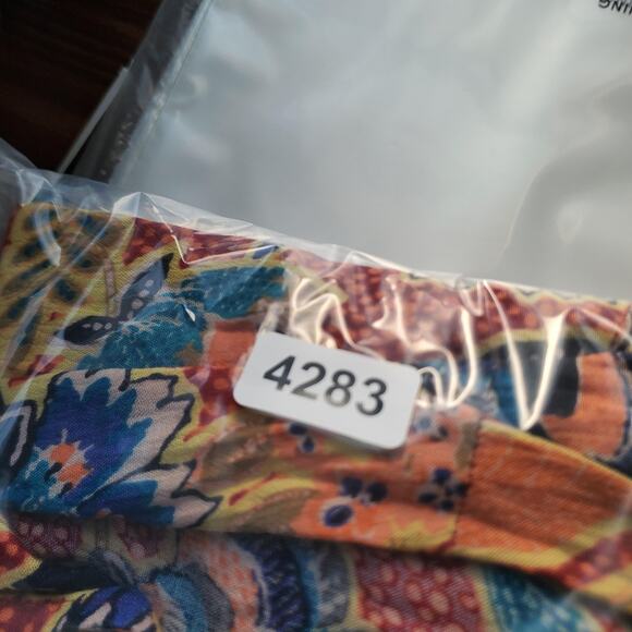 Andersen & Lauth Kimono Cardigan Womens One Size Floral Boho Open Front Viscose - Picture 7 of 7